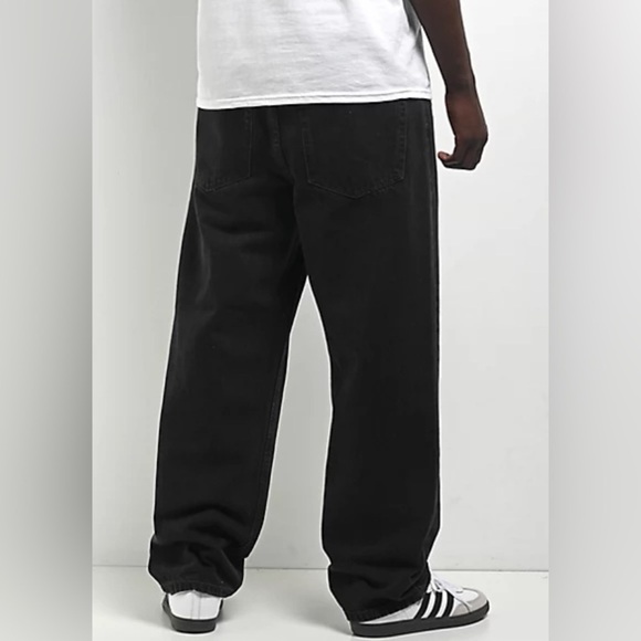 Zumiez Charcoal Relaxed Fit Jeans - Picture 3 of 5